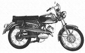 Zndapp-Ersatzteilliste Typ 517-51L0 KS 50 Cross